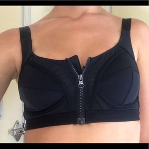 NWT Free people black sports bra